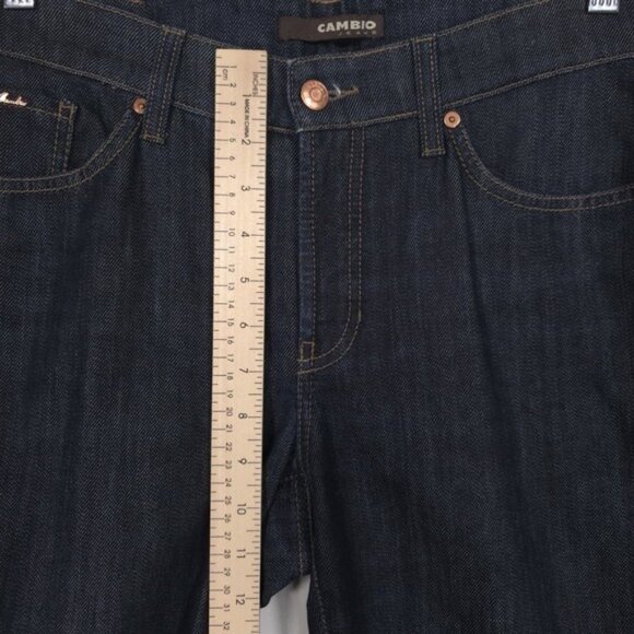 CAMBIO‎ Jeans Women's Size US 12 Norah Super Slim POLAND 🇵🇱MADE 007600 - Picture 4 of 11